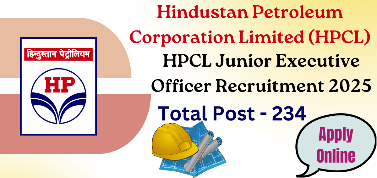 HPCL Junior Executive Officer Recruitment 2025