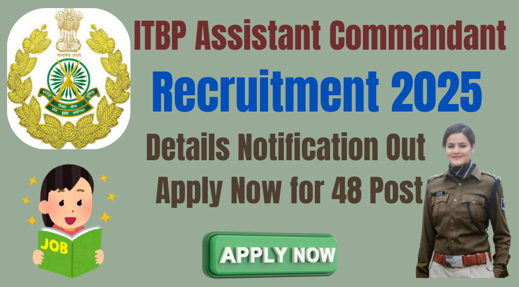 ITBP Assistant Commandant Recruitment 2025