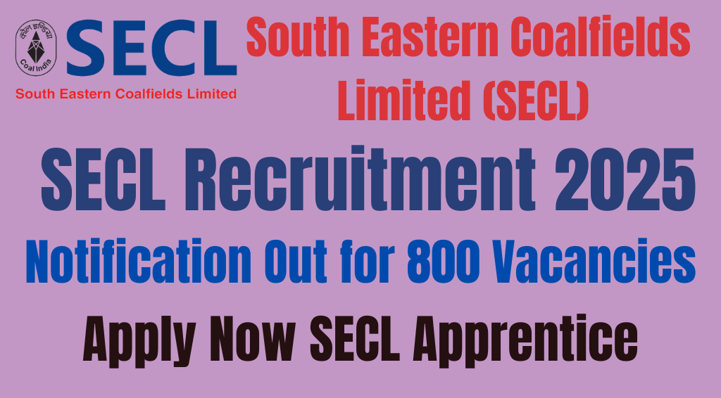 SECL Recruitment 2025