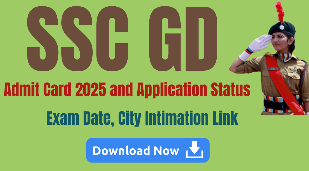 SSC GD Admit Card 2025